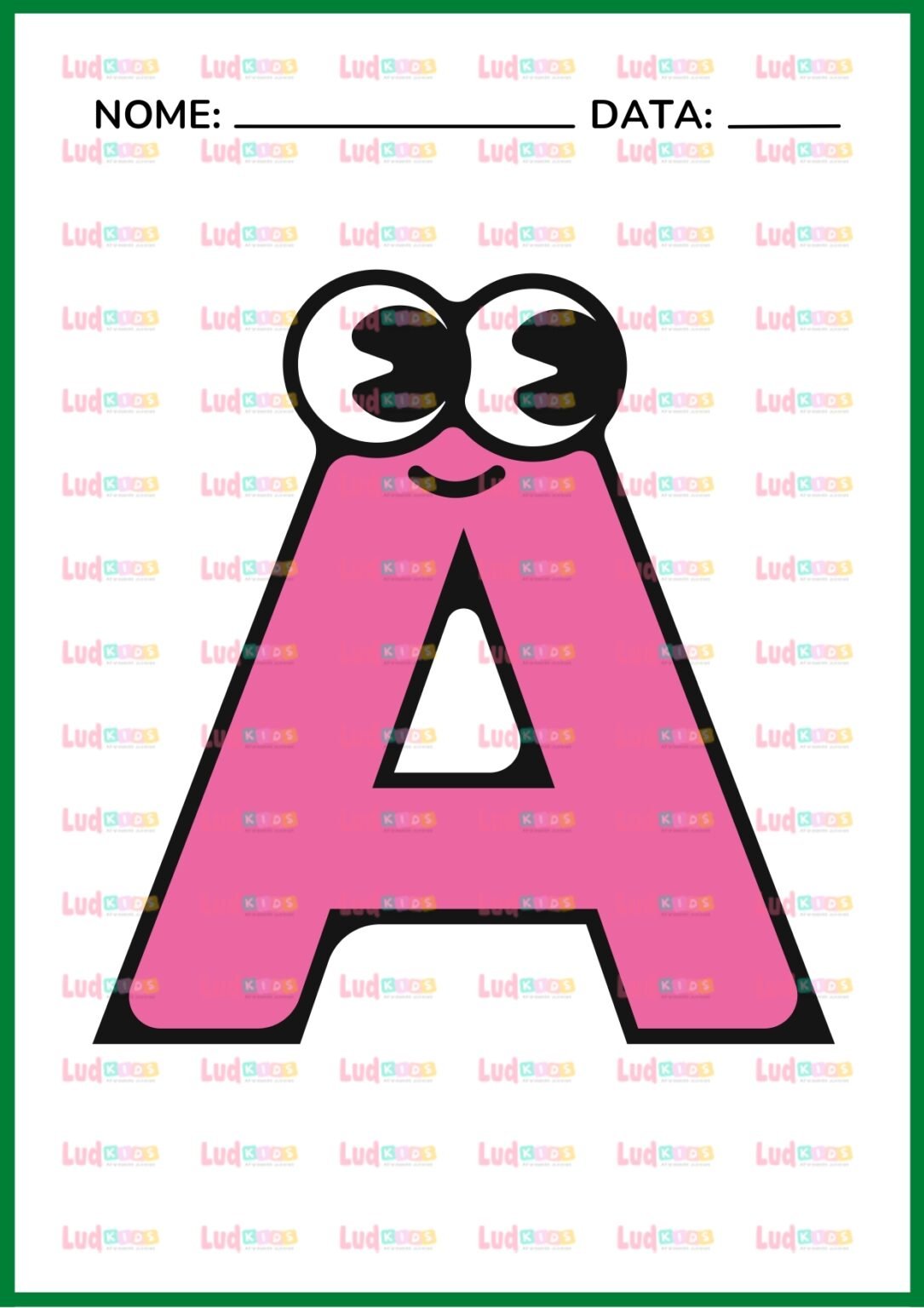 Caderno Alfabeto com Carinhas - LudKids - Recursos Educativos