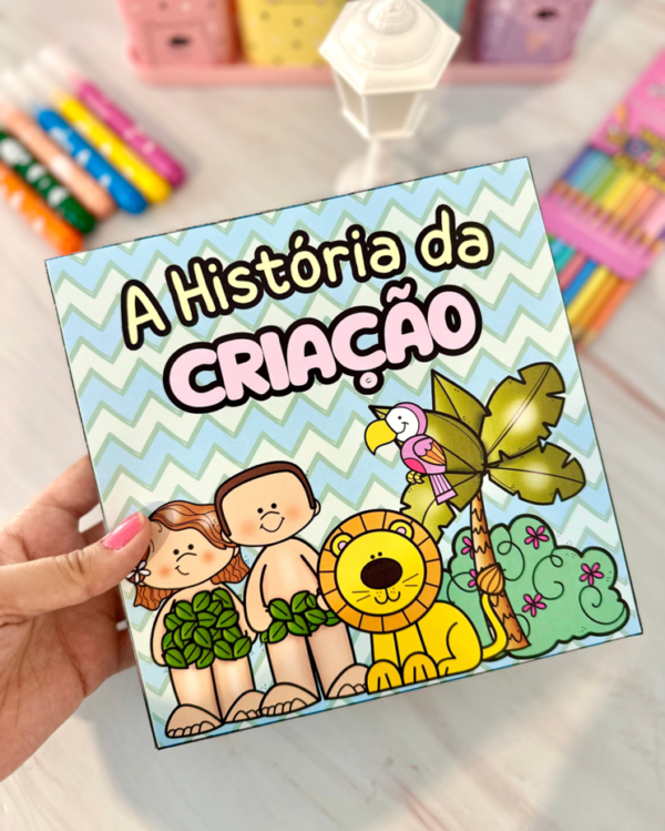 Livro na Caixa A História da Criação