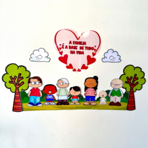 Painel Dia da Família - Educação Infantil