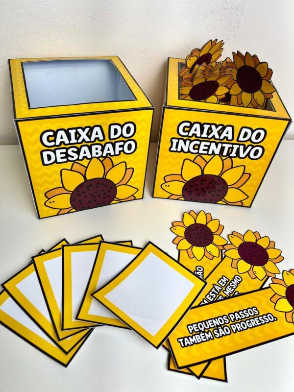 Caixas do Incentivo e Desabafo