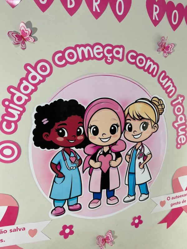 Painel Outubro Rosa - Imagem 2