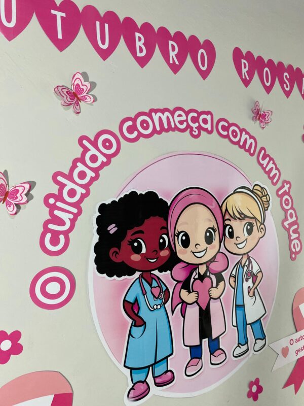 Painel Outubro Rosa - Imagem 4