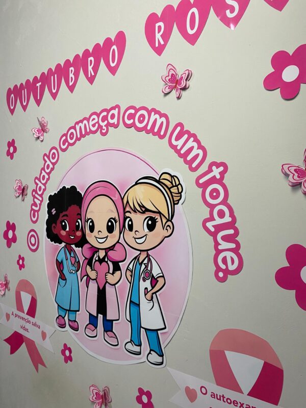 Painel Outubro Rosa - Imagem 5