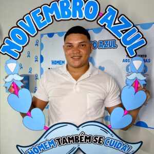 Moldura Novembro Azul para Bambolê