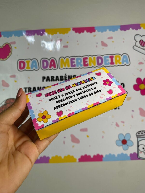 Painel Dia da Merendeira + Lembrancinhas - Imagem 4