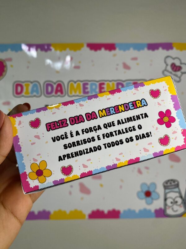 Painel Dia da Merendeira + Lembrancinhas - Imagem 5