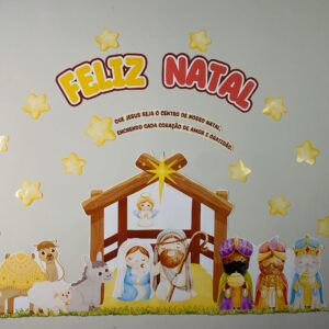 Painel Presépio Natalino