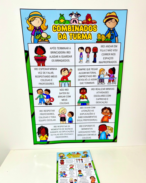 Kit Decoração de Sala de Aula - Fazendinha - Imagem 10