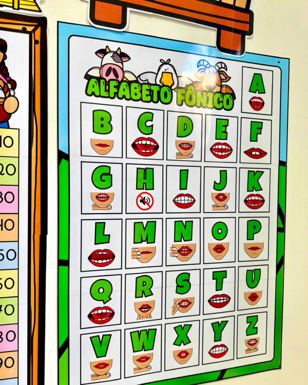 Kit Decoração de Sala de Aula - Fazendinha - Imagem 18