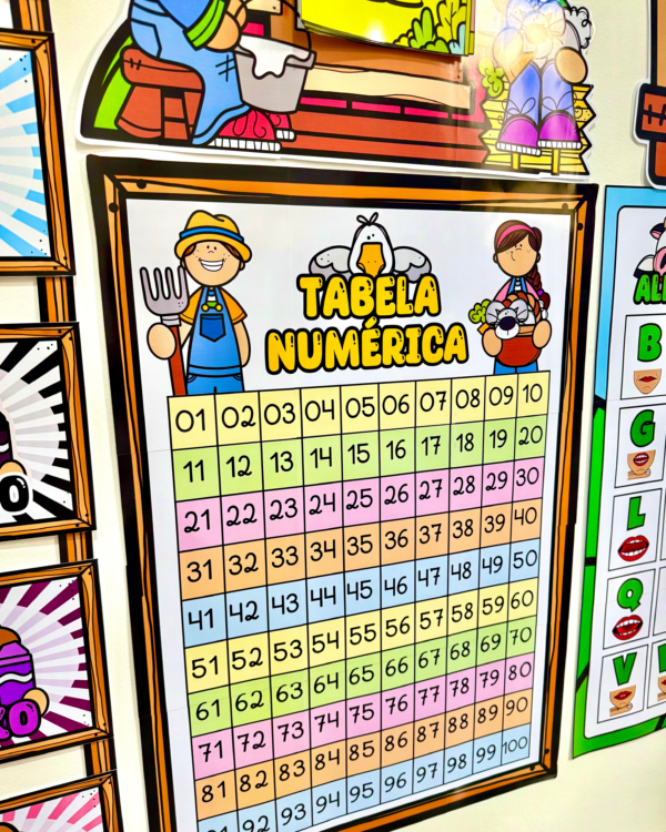 Kit Decoração de Sala de Aula - Fazendinha - Imagem 17