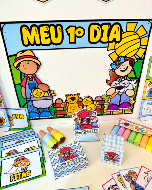 Kit Decoração de Sala de Aula - Fazendinha - Imagem 6