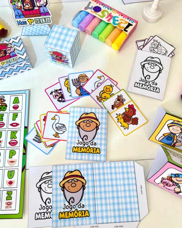Kit Decoração de Sala de Aula - Fazendinha - Imagem 5