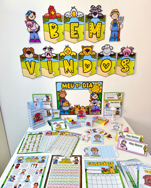 Kit Decoração de Sala de Aula