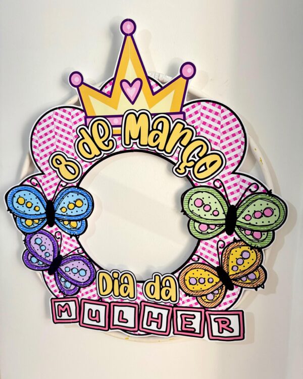 Moldura para Bambolê – Dia da Mulher - Imagem 4