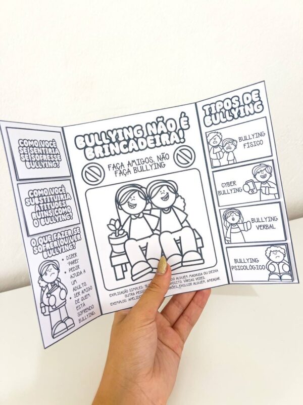 Lapbook Bullying - Imagem 4