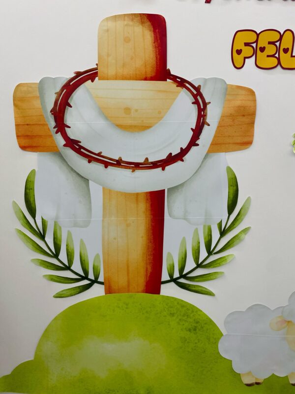 Painel Decorativo – Páscoa Cristã - Imagem 3