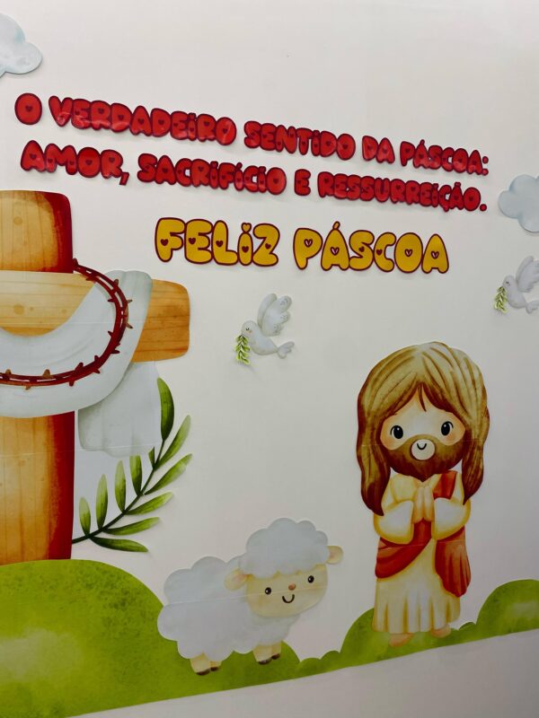 Painel Decorativo – Páscoa Cristã - Imagem 7