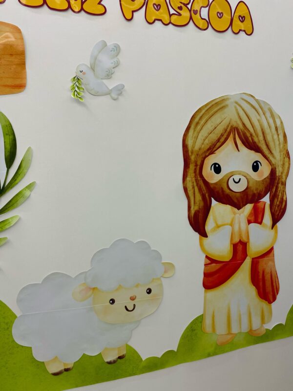 Painel Decorativo – Páscoa Cristã - Imagem 4