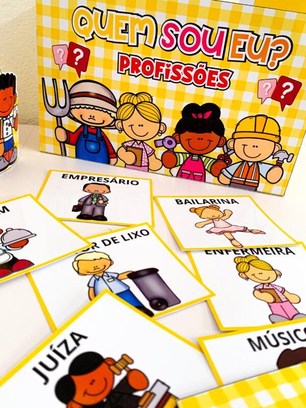 Jogo Quem Sou Eu? – Profissões