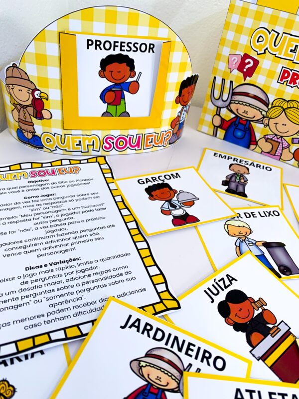 Jogo Quem Sou Eu? – Profissões - Imagem 6