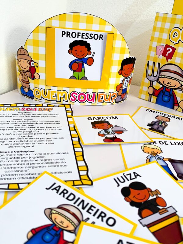 Jogo Quem Sou Eu? – Profissões - Imagem 7