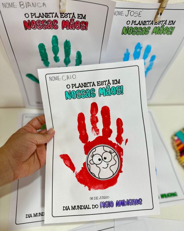 Atividade “O Planeta Está em Nossas Mãos” - Imagem 5