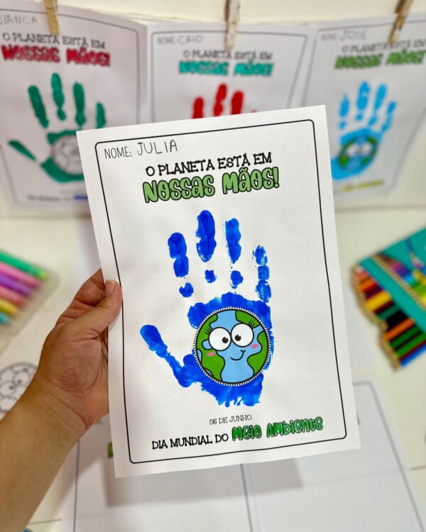 Atividade “O Planeta Está em Nossas Mãos” - Imagem 6