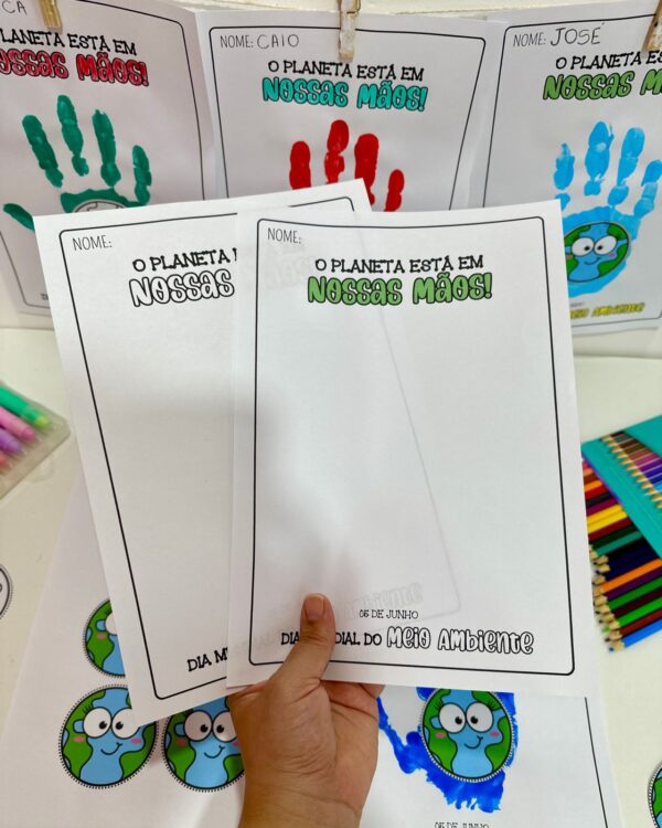Atividade “O Planeta Está em Nossas Mãos” - Imagem 7