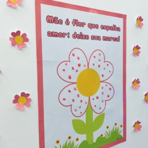 Cartaz Interativo - Dia das Mães