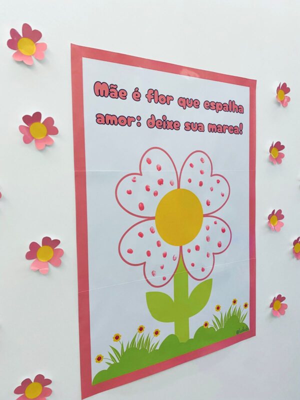 Cartaz Interativo - Dia das Mães