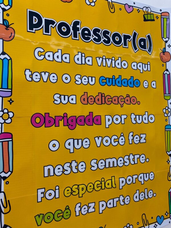 Cartaz de Agradecimento para Professores - Imagem 3