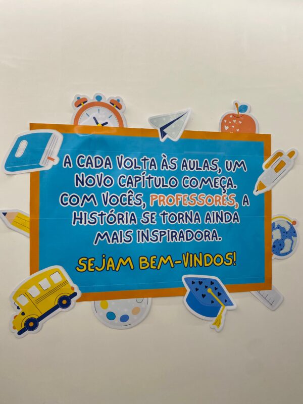 Painel Boas-Vindas Professores - Imagem 2