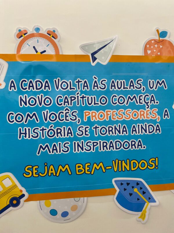 Painel Boas-Vindas Professores - Imagem 4