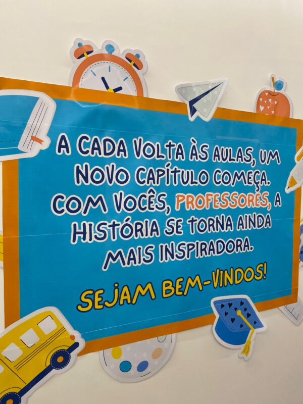 Painel Boas-Vindas Professores - Imagem 5