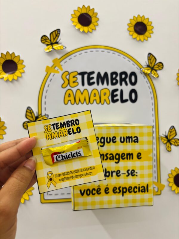 Caixa de Mensagens Motivacionais – Setembro Amarelo