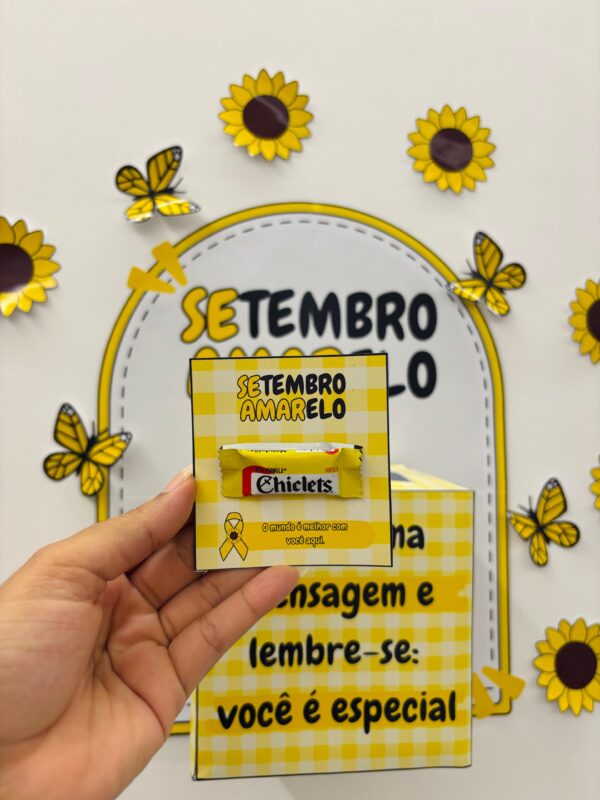 Caixa de Mensagens Motivacionais – Setembro Amarelo
