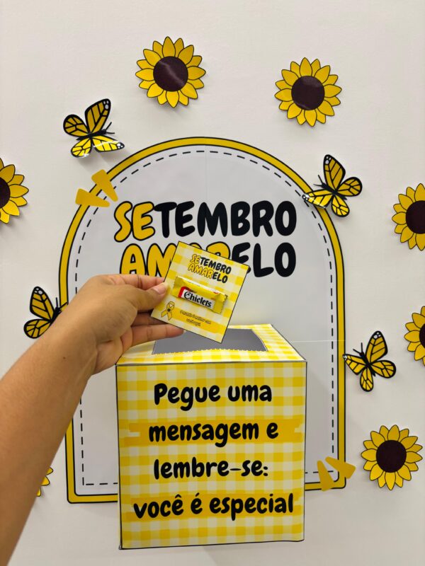 Caixa de Mensagens Motivacionais – Setembro Amarelo