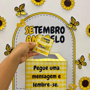 Caixa de Mensagens Motivacionais – Setembro Amarelo