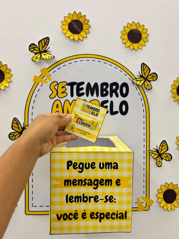 Caixa de Mensagens Motivacionais – Setembro Amarelo