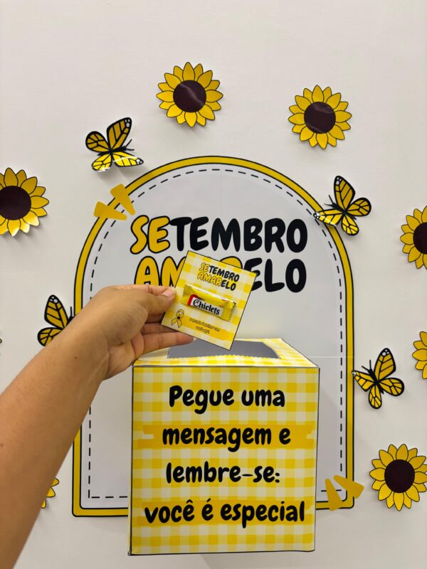 Caixa de Mensagens Motivacionais – Setembro Amarelo