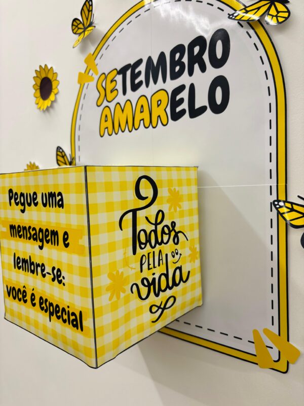 Caixa de Mensagens Motivacionais – Setembro Amarelo