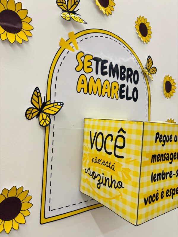 Caixa de Mensagens Motivacionais – Setembro Amarelo