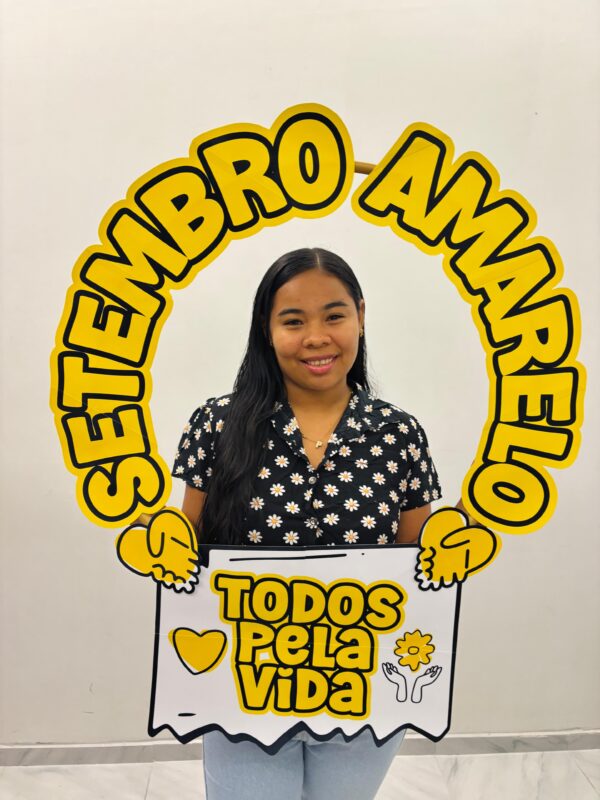 Moldura Setembro Amarelo - Todos Pela Vida