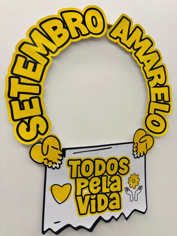 Moldura Bambolê – Setembro Amarelo “Todos Pela Vida” - Imagem 5