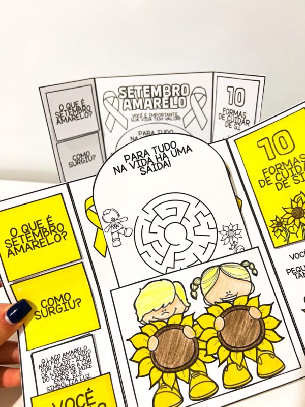 Lapbook – Setembro Amarelo - Imagem 2