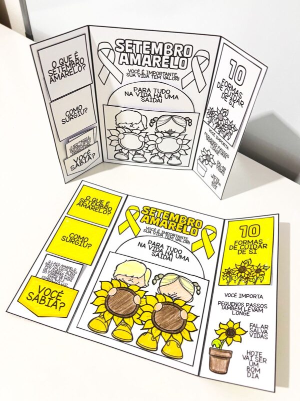 Lapbook – Setembro Amarelo