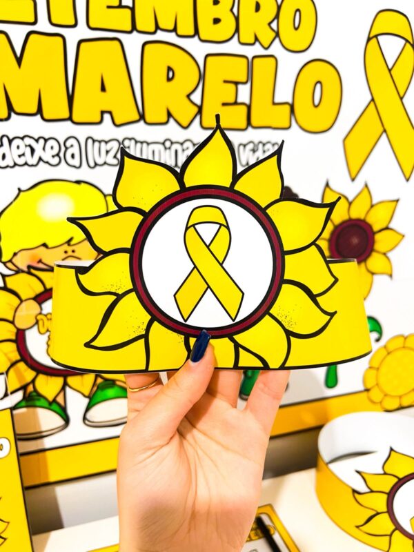 Kit Painel e Lembrancinhas – Setembro Amarelo - Imagem 11