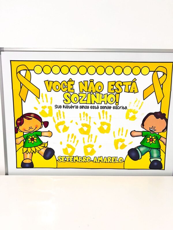 Cartaz Colaborativo - Setembro Amarelo