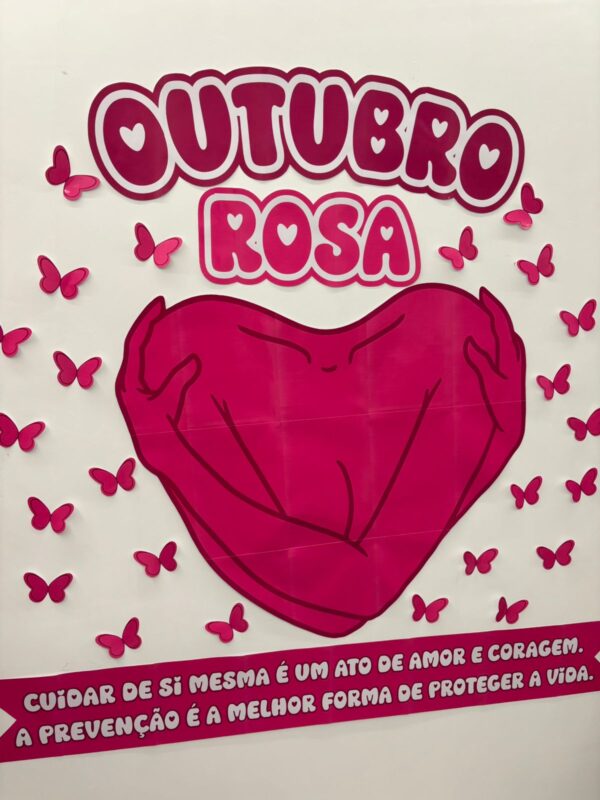 Painel Outubro Rosa - Cuidar de si mesma - Imagem 4