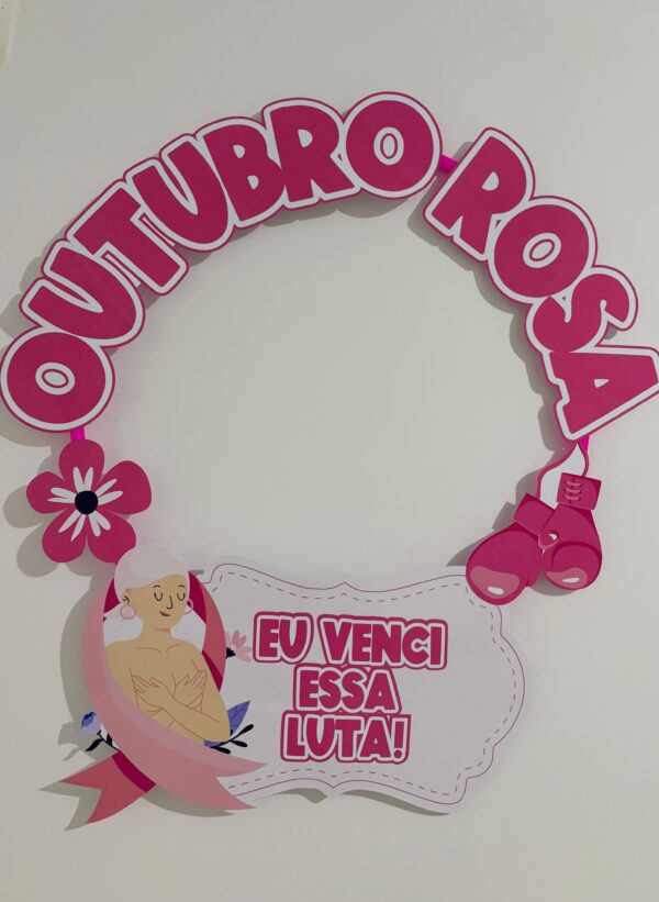 Moldura Outubro Rosa – “Eu Venci essa Luta”